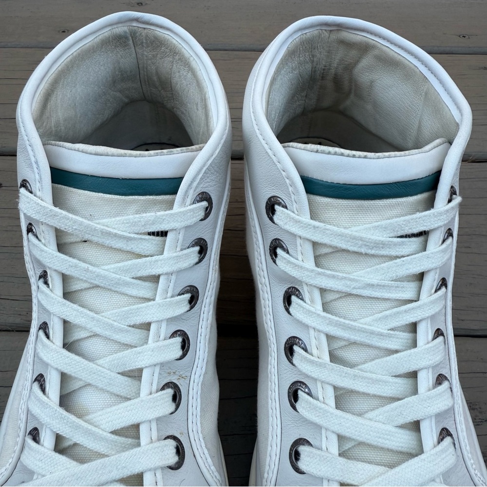 Alexander McQueen X Puma Rabble Formula One Sneakers in white size 13 - Picture 4 of 12